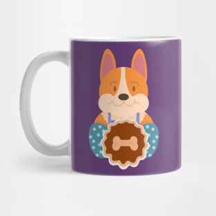 Pumpkin Pie Corgi Mug